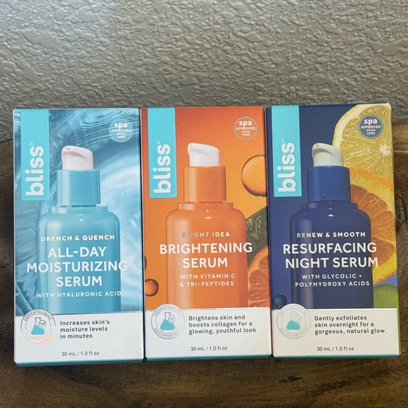 Bliss Skincare Serum Set